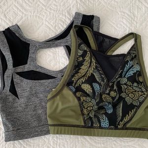 High Neck Sports Bra Set (Yoga)